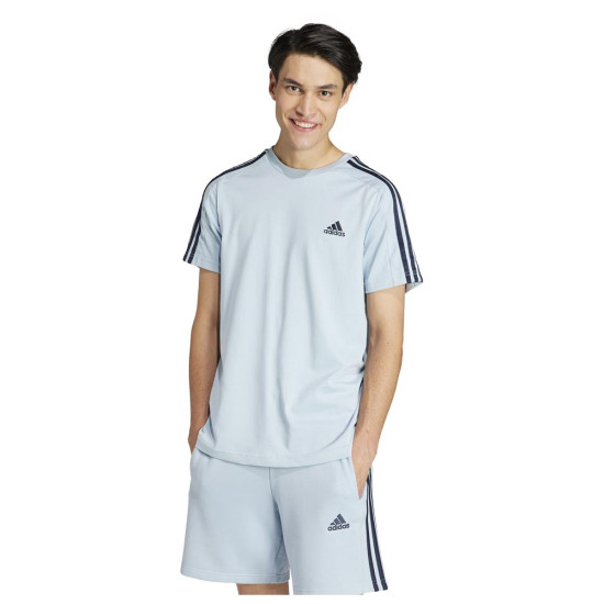 Adidas Ανδρική κοντομάνικη μπλούζα Essentials Single Jersey 3-Stripes Tee